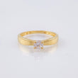 Solitaire Ring 1.95gr / T5 3/4 / 18K Yellow Gold ©