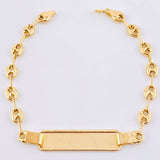 Pulso GC Placa Rectangular 4.1gr / 7 3/4 in / 5.5mm Oro Amarillo 18K