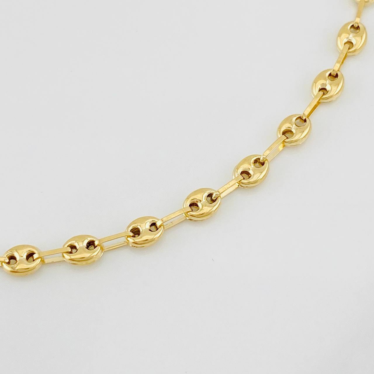 Tobillera GC 3g / 9 3/4 in / 3.6mm Oro Amarillo 18K