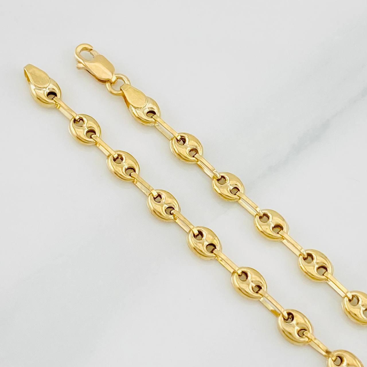 Tobillera GC 3g / 9 3/4 in / 3.6mm Oro Amarillo 18K