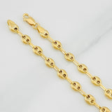 Tobillera GC 3g / 9 3/4 in / 3.6mm Oro Amarillo 18K