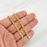 Tobillera GC 2.95g / 9 3/4 in / 3.8mm Oro Amarillo 18K