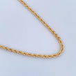 Rope Chain 8.2gr / 60cm / 2.7mm Yellow Gold +3 18K $