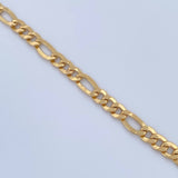 Pulso Figaro 3.8gr / 19.8cm / 4.1mm Oro Amarillo +0 18K $