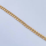 Cuban Links Bracelet 2.4gr / 19cm / 3.4mm Yellow Gold +1 18K $