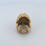 Christ Face Ring 15gr / Size 10 1/2 / 18K Gold $