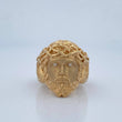 Christ Face Ring 11.6gr / Size 10 1/2 / 18K Gold $