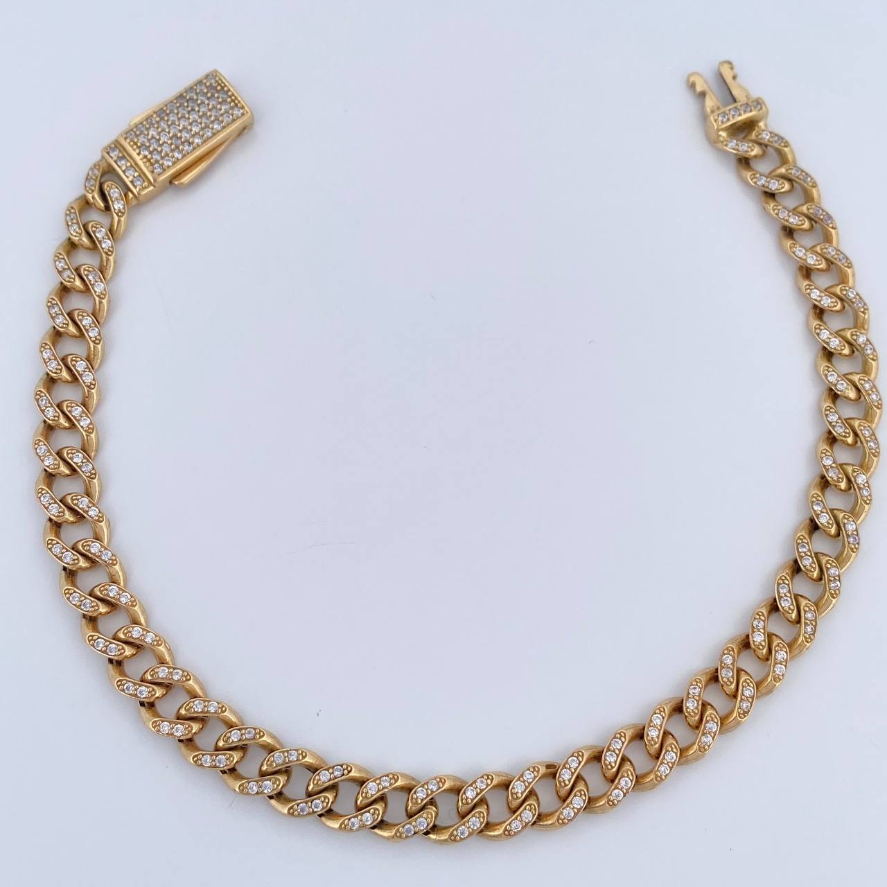 Bracelet 11.1gr / 7.7in / 18K Gold &