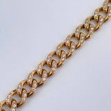 Bracelet 11.1gr / 7.7in / 18K Gold &