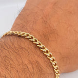 Bracelet 11.1gr / 7.7in / 18K Gold &