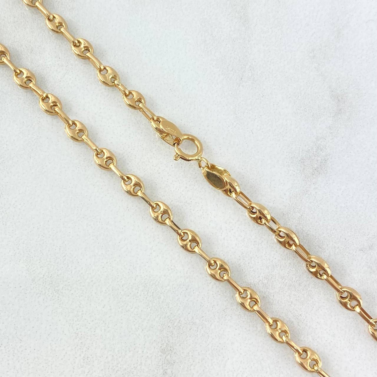 GC Chain 7.9gr / 55cm / 3.2mm Polished 18K Yellow Gold