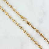 GC Chain 7.9gr / 55cm / 3.2mm Polished 18K Yellow Gold