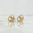 Stud Earrings Helice 0.95gr / Tres Oros