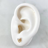 Stud Earrings Helice 0.55gr / 18K Gold