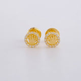Topos Corona Circular 0.7g / in / 5.7mm Oro Amarillo 18K