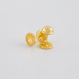 Topos Corona Circular 0.7g / in / 5.7mm Oro Amarillo 18K