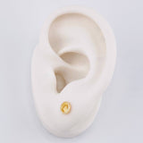 Topos Corona Circular 0.7g / in / 5.7mm Oro Amarillo 18K
