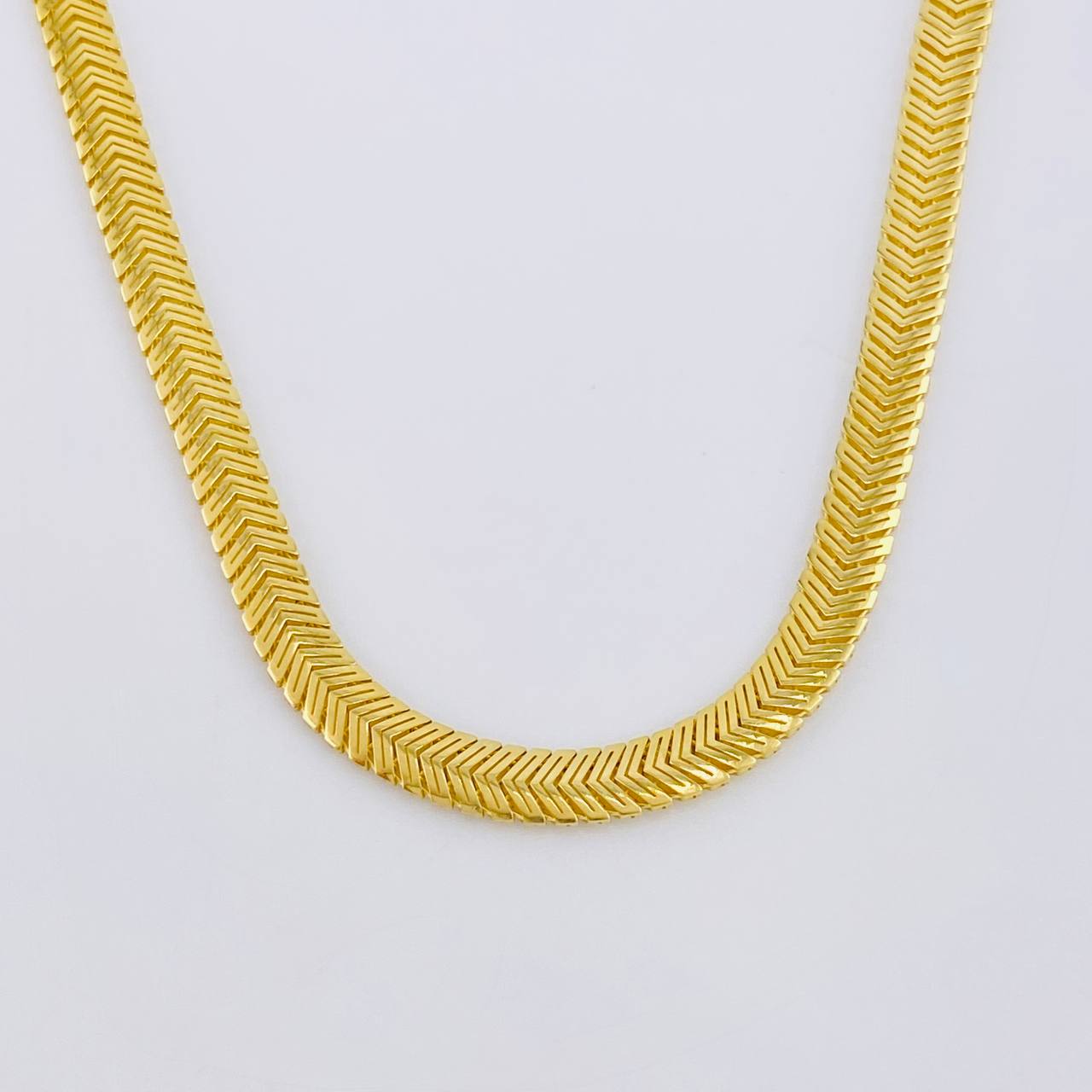 Flat Snake Chain Monaco 12.05g / 16 1/4 in / 5mm Yellow Gold 18K