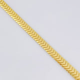 Flat Snake Chain Monaco 12.05g / 16 1/4 in / 5mm Yellow Gold 18K