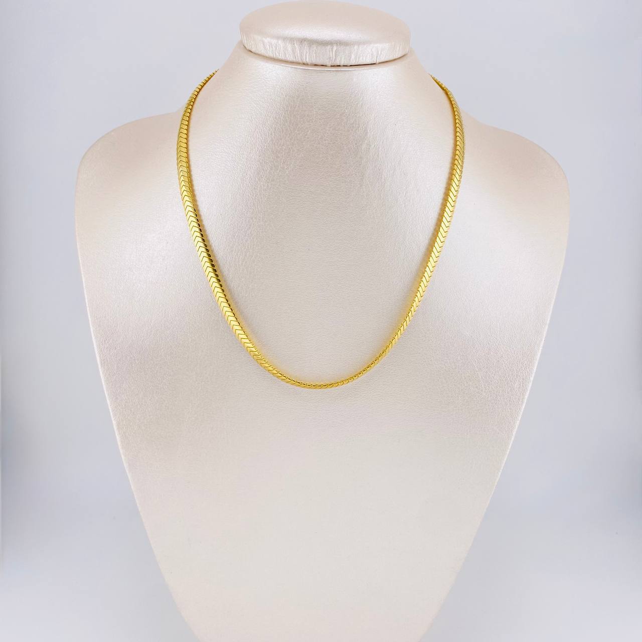 Flat Snake Chain Monaco 12.05g / 16 1/4 in / 5mm Yellow Gold 18K