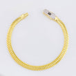 Pulso Serpiente Monaco 6.1g / 7 1/2 in / 5mm Oro Amarillo 18K