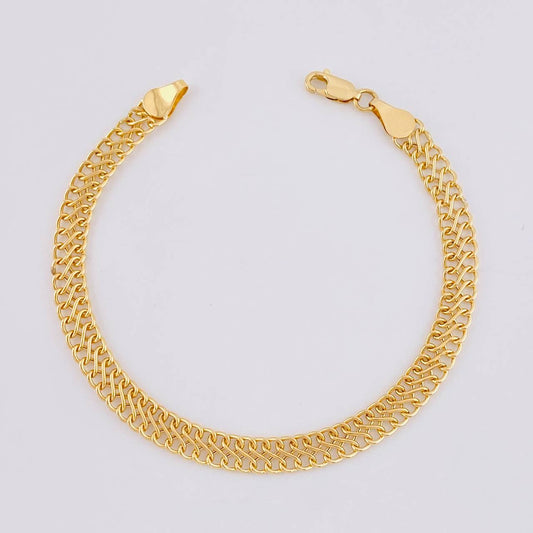 Pulso Chino 6.9g / 7 3/4 in / 5mm Oro Amarillo 18K