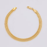 Pulso Chino 6.9g / 7 3/4 in / 5mm Oro Amarillo 18K