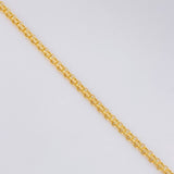 Pulso Chino 2.95g / 6 3/4 in / 2.4mm Oro Amarillo 18K