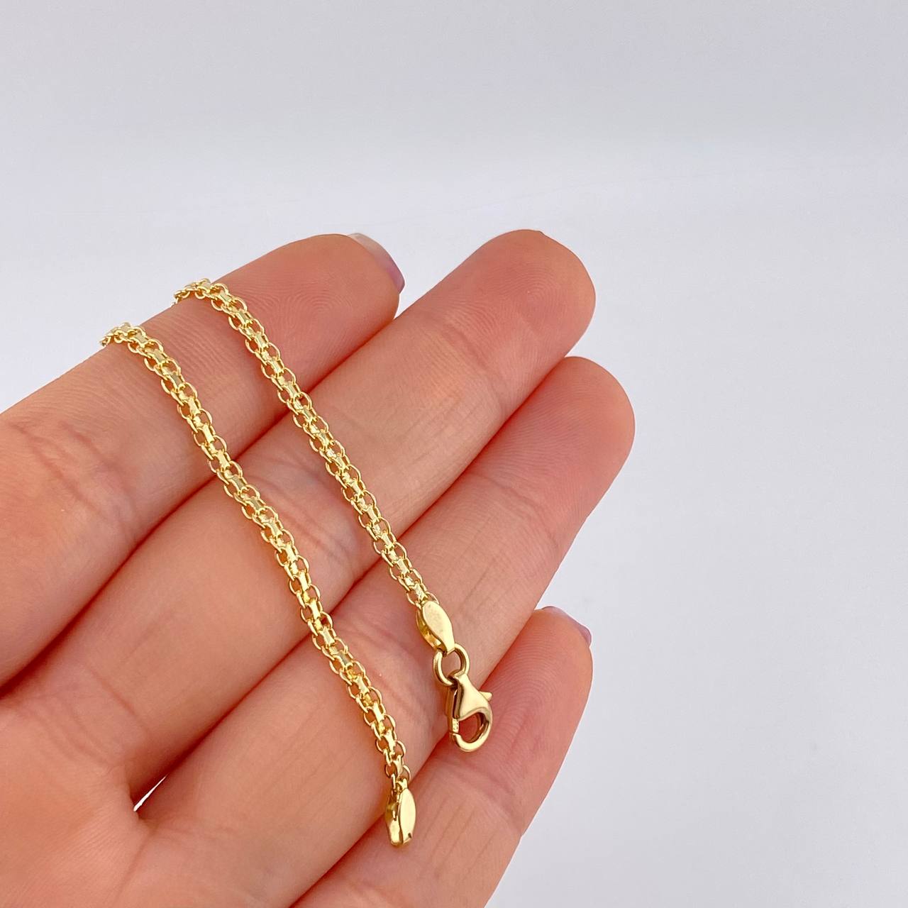 Pulso Chino 2.95g / 6 3/4 in / 2.4mm Oro Amarillo 18K