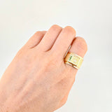 Anillo Deluxe 3.65g / T10 1/2 Oro Amarillo 18K