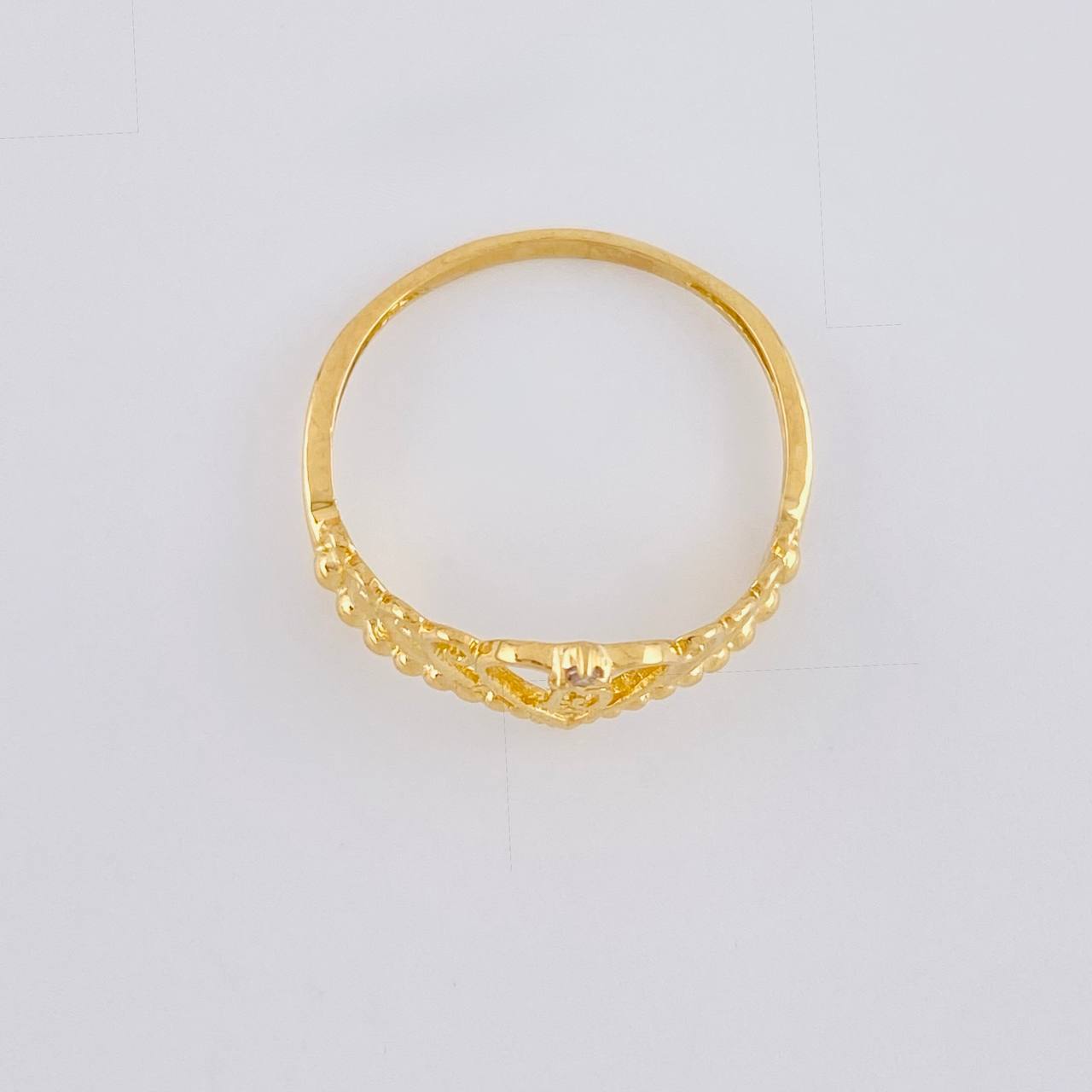Anillo Tiara 15s 1.3g / T5 Oro Amarillo 18K