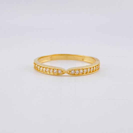 Anillo Infinity Carril 1.4g / T7 Oro Amarillo 18K
