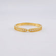 Anillo Infinity Carril 1.25g / T5 3/4 Oro Amarillo 18K