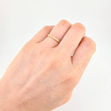 Anillo Infinity Carril 1.25g / T5 3/4 Oro Amarillo 18K