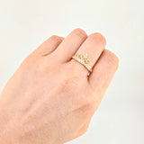 Anillo Aurora 15s 1.4g / T6 Oro Amarillo 18K