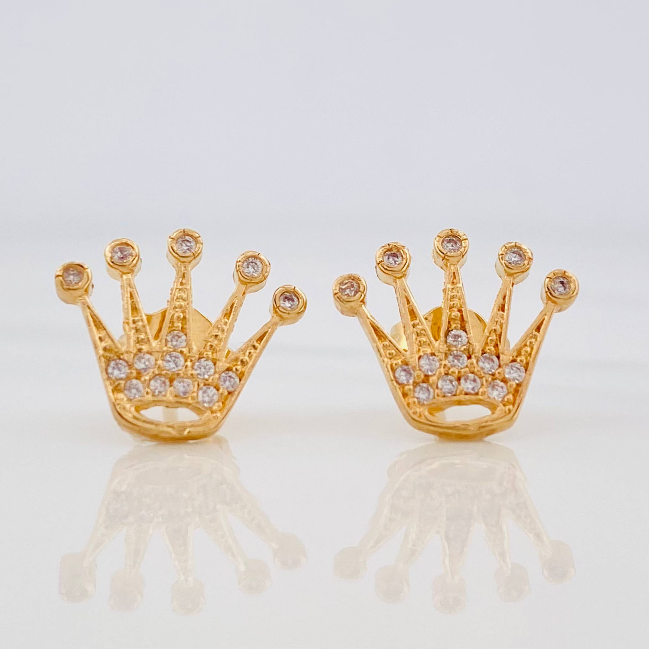 Topos Corona 2.1g / in / 10.9mm Oro Amarillo 18K