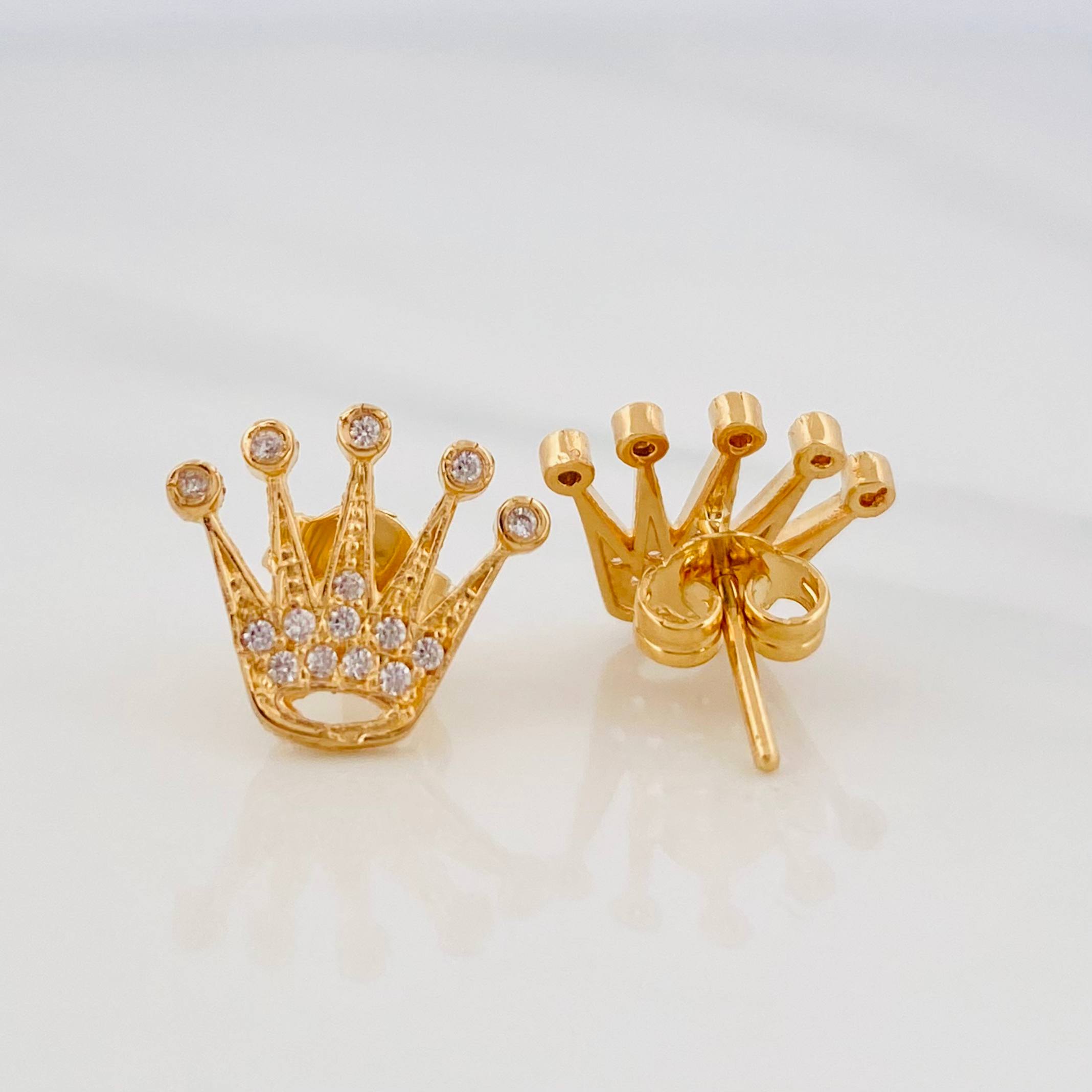 Topos Corona 2.1g / in / 10.9mm Oro Amarillo 18K