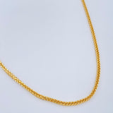 Franco Chain 5.65gr / 23.6in / +3 18K Gold $