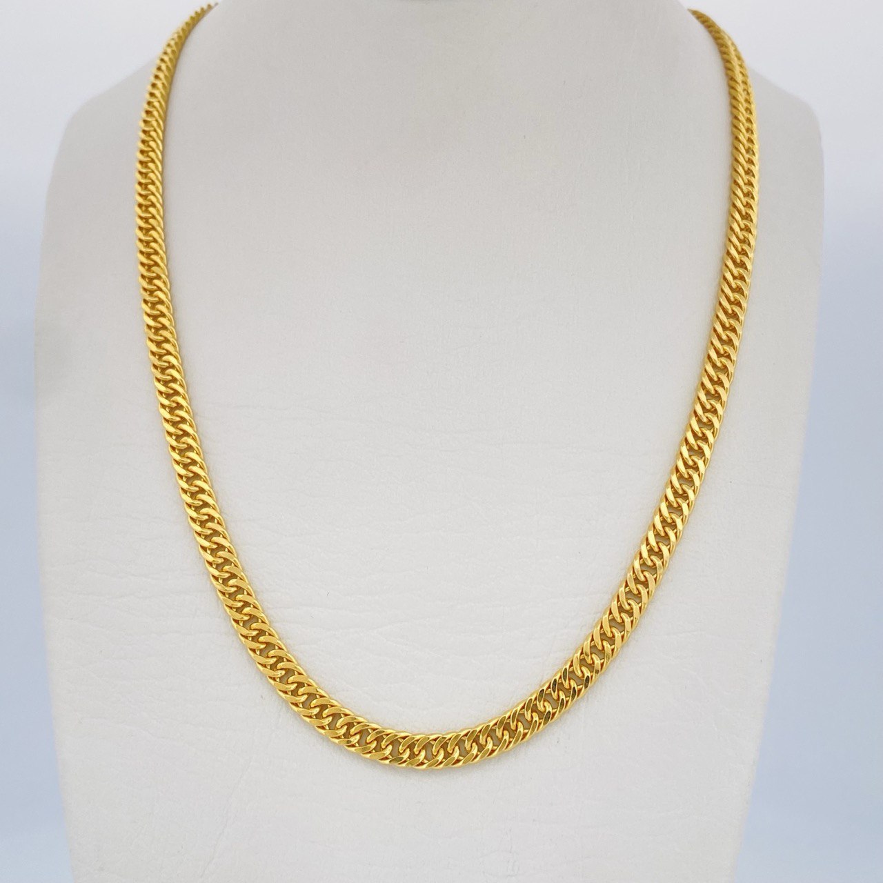 Cuban Links Reticulated 12.85gr / 23.6in / +3 18K Gold $