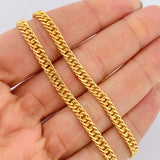 Cuban Links Reticulated 12.85gr / 23.6in / +3 18K Gold $