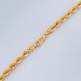 Rope Chain 16.8gr / 27.6in / +3 18K Gold $