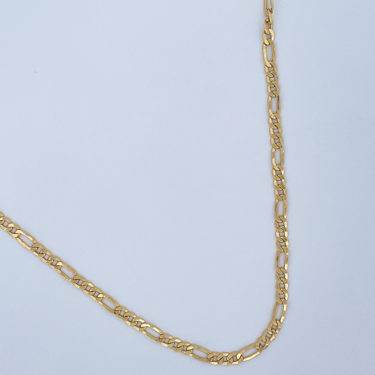 Figaro Chain 6.2gr / 24.0in / +1 18K Gold $