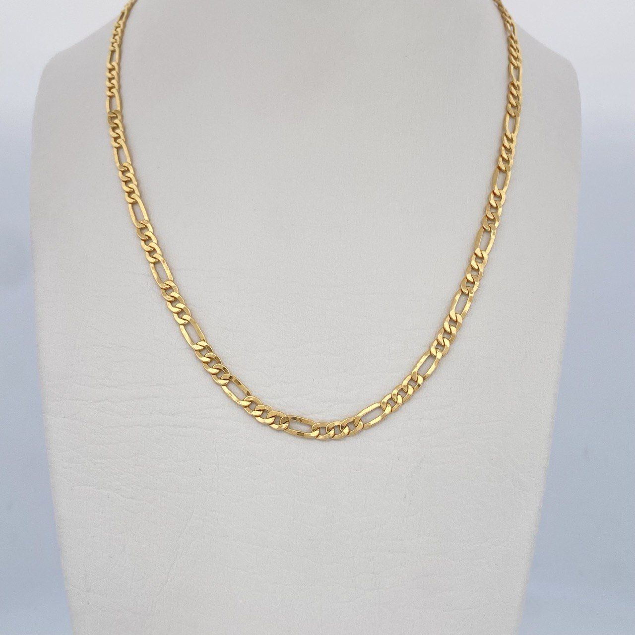 Figaro Chain 6.2gr / 24.0in / +1 18K Gold $