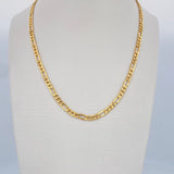 Figaro Chain 6.2gr / 24.0in / +1 18K Gold $