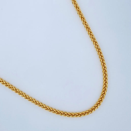 Franco Chain 11.5gr / 23.7in / +3 18K Gold $