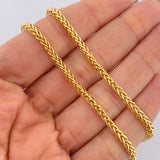 Cadena Franco 11.5gr / 60.3cm / +3 Oro 18K $