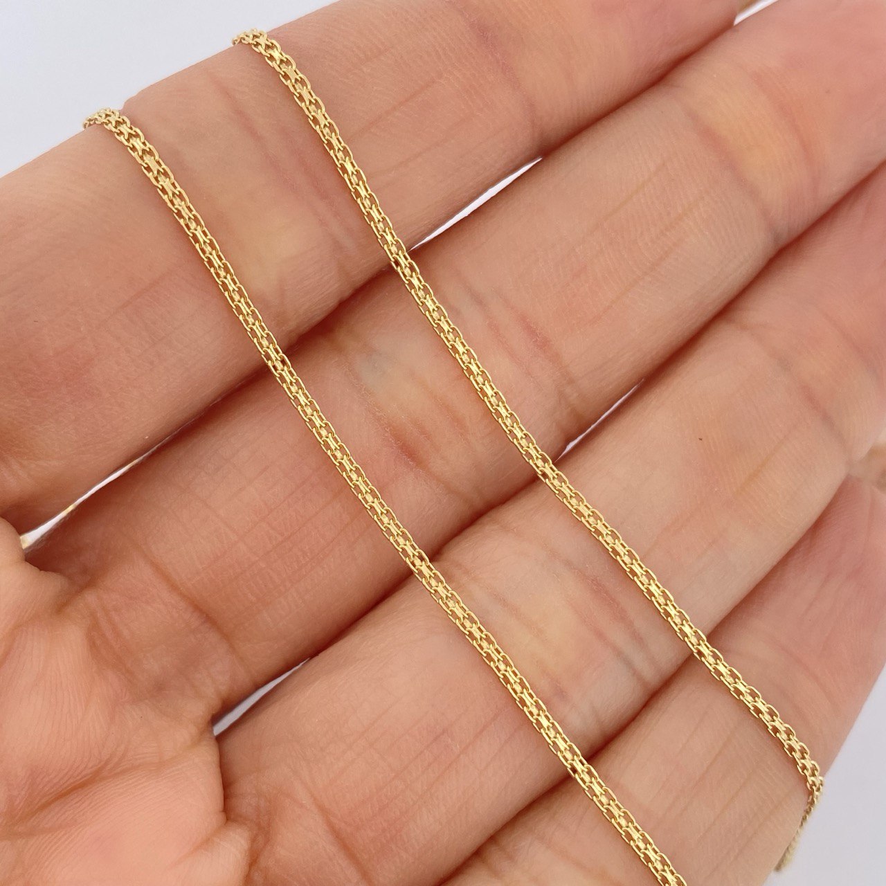 Bismark Chain 3gr / 24.0in / +1 18K Gold $