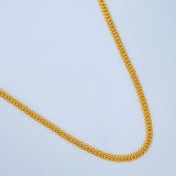 Cuban Links Reticulated 12.85gr / 23.6in / +3 18K Gold $