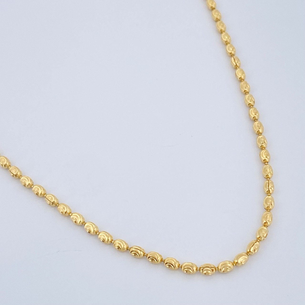 Military Chain 7.8gr / 23.8in / +3 18K Gold $