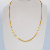 Venetian Chain 4.9gr / 19.7in / +3 18K Gold $
